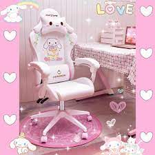 cinnamoroll my melody inspired gaming chair express shipping 1 week to arrive in 2021 room ideas bedroom kawaii room game room design