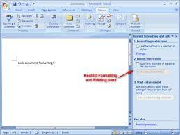 There is no official way to easily and effectively remove editing and formatting restrictions from a word document without a password. How To Lock And Unlock Word Document Microsoft Word Tutorial