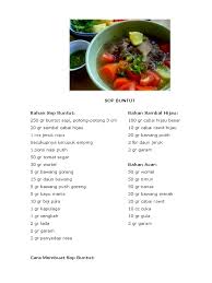 Resep sayur sop enak dan mudah untuk dibuat. 2 Text Sop Buntut Pdf