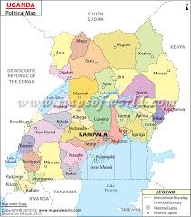 You can easily download, print or embed uganda country maps into your website, blog, or presentation. Political Map Of Uganda Uganda Districts Map