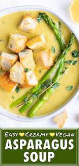 Cream Of Asparagus Soup Recipe Vegan Dairy Free Evolving Table Recipe In 2020 Asparagus Soup Asparagus Soup Vegan Healthy Soup Recipes