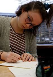 Lancaster High School art students illustrate inspired children's book