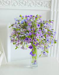 Flower Arrangement Campanula Cold Porcelain Table Etsy Flower Arrangements Cold Porcelain Flowers