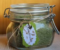 Thermomix Rezept Krautersalz Frische Krauter Food And Drink Decorative Jars Kitchen Aid