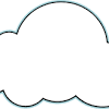 Cloud cartoon drawing, thinking about cloud decorations, cloud, love, floating, comics png. 1