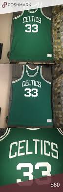 New listingadidas paul pierce boston celtics basketball jersey youth small green white kid. Larry Bird Boston Celtics Sand Knit Jersey Vintage Macgregor Sand Knit Nba Basketball Boston Celtics Jersey 33 Larry Knit Jersey Boston Celtics Clothes Design