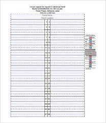Изображение electrical panel legend template. Doc Pdf Free Premium Templates Circuit Breaker Panel Breaker Box Labels Breaker Panel