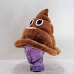 Poop Emoji 13" Plush Hat