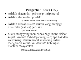 Etika mempunyai tiga arti : Oeruhedsj11tm