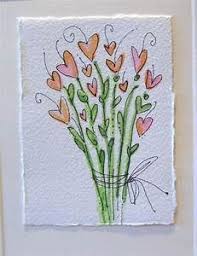 Birthday Card Drawing Ideas Flowers Google Image Result For Https I Pinimg Com 474x A7 63 F7 A763f7236466bd7ed4afc903321e In 2020 Watercolor Birthday Cards Watercolor Flowers Card Valentines Watercolor