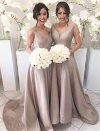 2016 Long Champagne Bridesmaid Dress Prom Dresses Champagne Prom Dresses Long B Taffeta Bridesmaid Dress Simple Bridesmaid Dresses Silver Bridesmaid Dresses