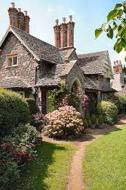 Blaise Hamlet Cottage Is A Hamlet In North West Bristol England Composed Of A Complex Of Small Cottages Around Fairytale Cottage Orange House English Cottage
