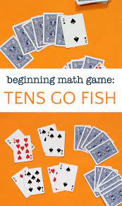 How to play card game. Easy Math Game Tens Go Fish
