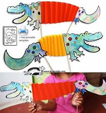Crocodile Preschool Crafts Art For Kids Crocodile Craft