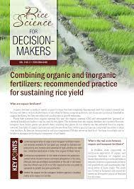 Proper fertilization is a balance between relying on what your soil is giving your lawn, and what you can add. Pdf Rs4dmv3n2 Combining Organic And Inorganic Fertilizers