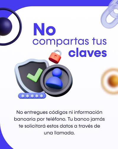Tu seguridad es nuestra prioridad, pero el primer paso empieza contigo. 🛡️  En Activo queremos que operes con total tranquilidad. Por eso, recuerda  siempre estos 3 puntos clave: 1️⃣ Tus claves son