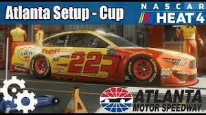 Nascar heat 4 setup for chicagoland in cup, xfinity, and trucks. Nascar Heat 4 Setups Atlanta Setup For Cup Youtube