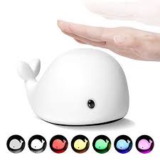 Buy Ourry Kid Night Lights Led Silicone Whale Night Light Nursery Toddler Nightlight Lamp With Touch Sens Night Light Kids Toddler Night Light Baby Night Light