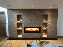 I want to make this the focal point of the room by creating shelving above for a tv instead of mounting the tv to the wall. Leeds Stove Centre On Twitter Complete Installation Throughout Yorkshire We Installed A Stovax Riva Studio 3 Woodburning Inset Stove With False Chimney Breast And Twinwall Flue System Leedsstovecentre Fireplace Fireplacedecor Livingroom