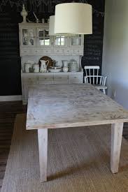 Lighten up dinner time with these 15 white dining room tables How To Whitewash Furniture And Dining Room Reveal Wood Dining Room Grey Dining Tables Wood Dining Room Table