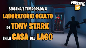 Donde Esta El Laboratorio Oculto De Tony Stark De La Casa Del Lago En Fortnite Temporada 4 Meristation