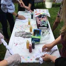 How To Throw A Tie Dye Baby Shower Savvy Sassy Moms