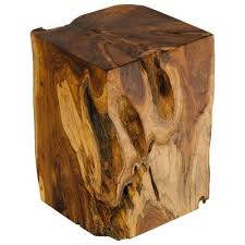 Andrianna Shamaris St Barts Teak Wood Side Table Or Stool In 2020 Side Table Wood Teak Side Table Teak Wood