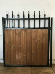 We offer different types of gates such as estate, driveway, sliding, split, garden or side. Hks099 Beautiful Steel Iron Metal Garden Gate Door With Timber Wood Infill Security