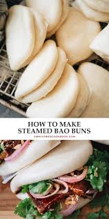 Love Bao Buns They Re Perfect For Making Sandwiches With An Asian Flair And They Re Made With Such Steamed Bao Buns Bao Buns Recipes
