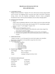Contoh proposal kegiatan desa pdf. Contoh Proposal Kegiatan Desa Penggambar