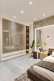 White Grey On Behance Modern Bedroom Interior Bedroom Furniture Design Modern Luxury Bedroom