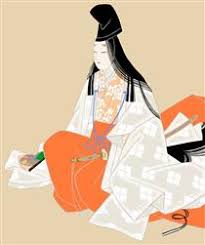 Her beautiful hair contrasts her white skin perfectly. Uemura Shoen 25 Artworks Painting