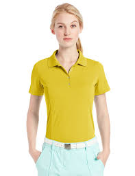 Adidas Womens Puremotion Solid Jersey Golf Polo Shirts Adidas Women Womens Golf Polo Golf Polo Shirts