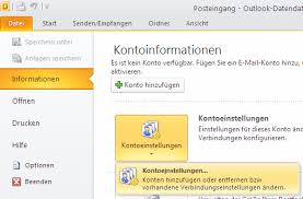 Ist outlook erst einmal eingerichtet, liefert das. Konfiguration Von Outlook 2010 Timme Hosting