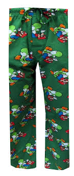 Nintendo Mario And Yoshi Green Lounge Pants Green Lounge Lounge Pants Lounge Wear