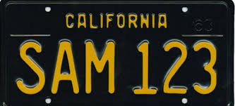 The Colorful History Of California License Plates Los