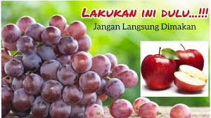 Maybe you would like to learn more about one of these? Cara Menghilangkan Lapisan Lilin Formalin Buah Anggur Apel How To Remove The Wax On Fruit Youtube