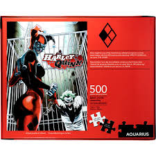 Aquarius peanuts cast jigsaw puzzle. Harley Quinn And Joker 500 Piece Puzzle Entertainment Earth