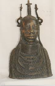 Bronze King Sculpture Benin Nigeria West Africa First Kings Benin