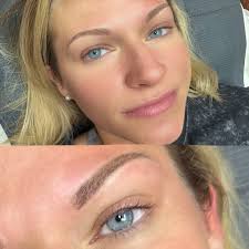 Don't let anyone tell you that eyebrows aren't a big deal ✨ Powder brows  today for sweet Sarah ❤️