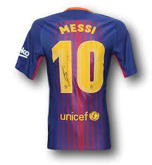 Nwt authentic nike 2008 barcelona messi player issue long sleeve jersey. Lionel Messi Signed Barcelona Jersey