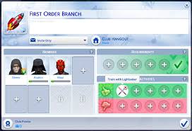 119 this star wars speaker has 14 sayings and 1 song the imperial march.this also has a robot do. Star Wars Clubs The Sims 4 Catalog
