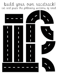 Image Result For Race Track Free Printables Template Cars Birthday Party Disney Race Car Themes Disney Cars Birthday