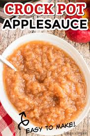 Crockpot Applesauce Sugar Free Crockpot Applesauce Eating On A Dime Recipe Crockpot Applesauce Recipes Applesauce