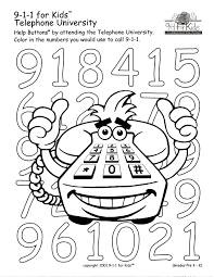 Coloring books can be good tools to explain surgery to your child. Telephone 911 Coloring Pages Coloring Home