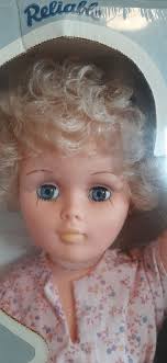 Large Lorrie Walker Walking Doll by Reliable Toys Canada 32 Inches Tall  Original Sealed Box Doll Walk When Held by the Hand Blonde Hair