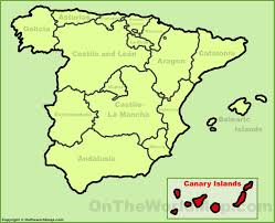 The antipodes of the canary islands are found in the pacific ocean, between new zealand, new caledonia, australia and the ocean. Canary Islands Location On The Spain Map