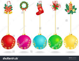 Vector Illustration Of Christmas Decoration With Color Balls Ad Affiliate Christmas Illustration V In 2020 Christmas Decorations Vector Illustration Illustration