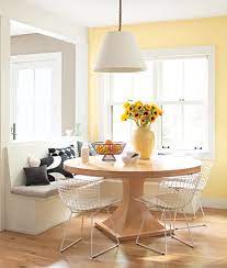 Elevate your entryway by pairing gray hues with a regal touch of gold. Yellow Paint Ideas Benjamin Moore