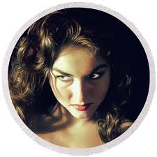 Julie Newmar, Vintage Actress #4 Bath Towel by Esoterica Art Agency